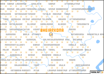 map of Bheiārkona