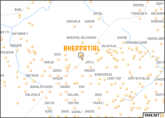 map of Bher Ratiāl