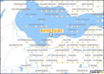 map of Bhimer Diār