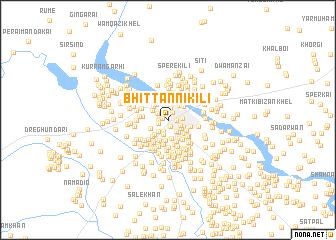 map of Bhittanni Kili