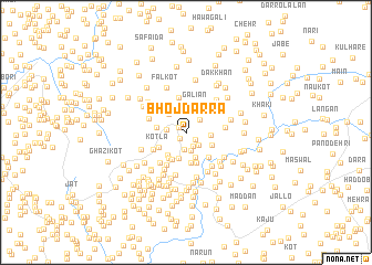 map of Bhojdarra