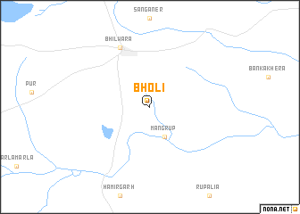 map of Bholi