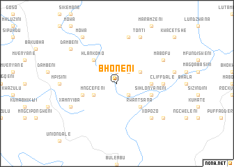 map of Bhoneni