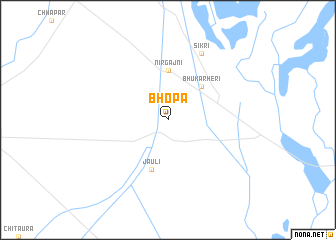 map of Bhopa