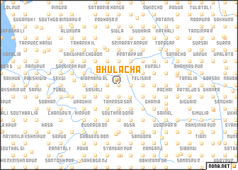 map of Bhulācha