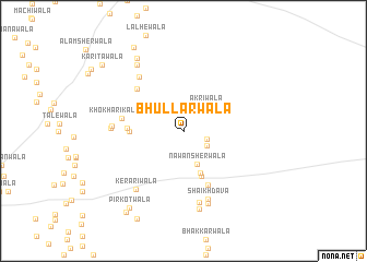 map of Bhullarwāla