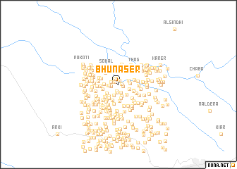 map of Bhunāser