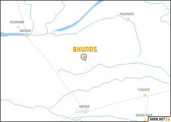map of Bhunās