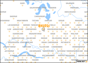 map of Bhurdi