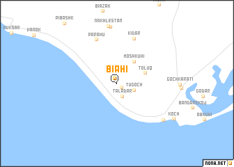 map of Bīāhī