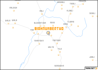 map of Biah Number Two