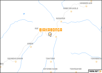 map of Biakabonga