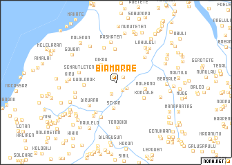 map of Biamarae