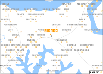 map of Bianga