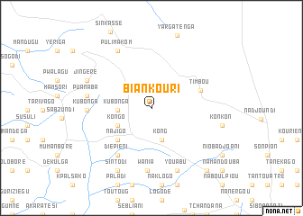map of Biankouri