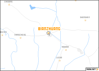 map of Bianzhuang