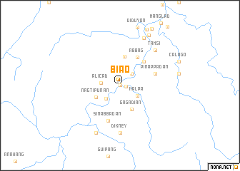 map of Biao