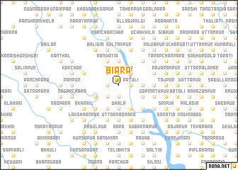 map of Biāra
