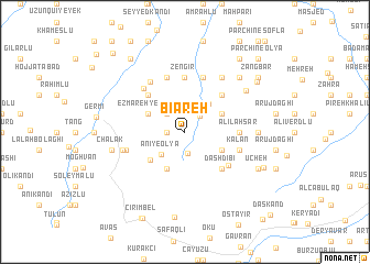 map of Bī‘areh
