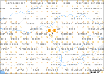 map of Biār