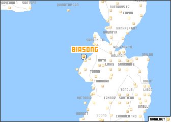 map of Biasong