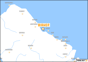 map of Biawer