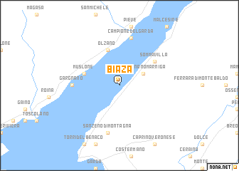 map of Biaza
