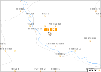 map of Biboca