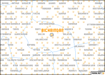 map of Bichaindār