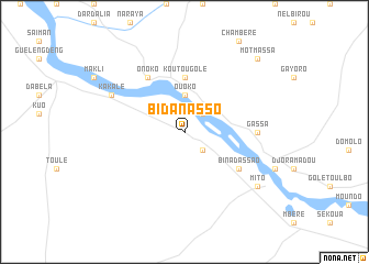 map of Bidanasso