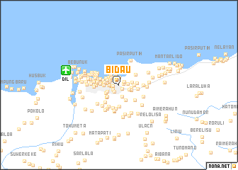map of Bidau