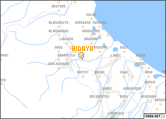 map of Bidaya
