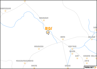 map of Bidi