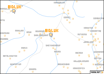 map of Bīdlūk