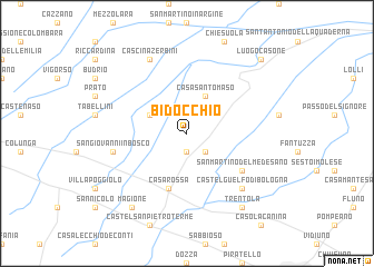 map of Bidocchio