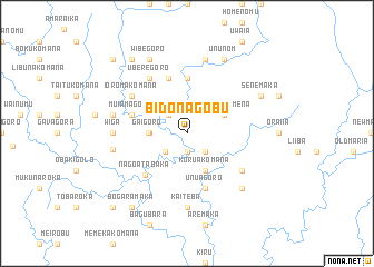 map of Bidonagobu