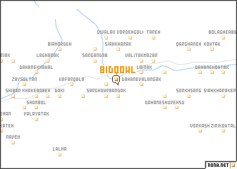 map of Bīd Qowl