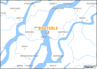 map of Bidutgale