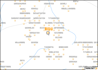 map of Bīdū