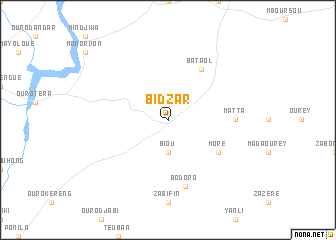 map of Bidzar