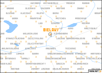 map of Bielawy