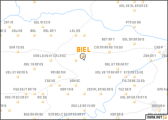 map of Biel