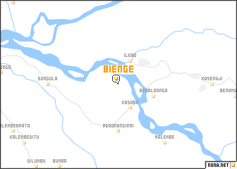 map of Bienge