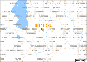 map of Bierbichl