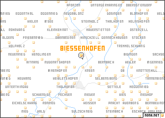 map of Biessenhofen