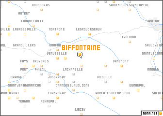 map of Biffontaine