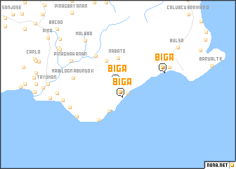 map of Biga