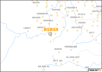 map of Bigbiga