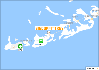 map of Big Coppitt Key