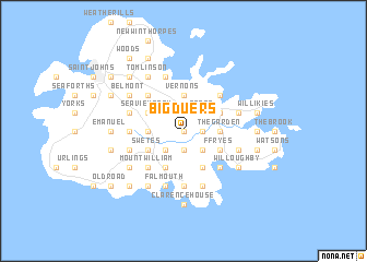 map of Big Duers